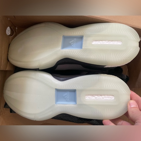 Adidas D Lillard 2's Boost Heathered Gray Men's Basketball Shoe Size 11.5 - Picture 15 of 16